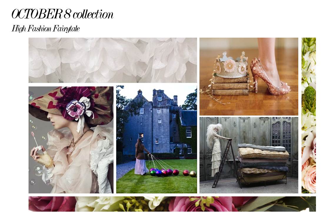 High Fashion Fairytale moodboard